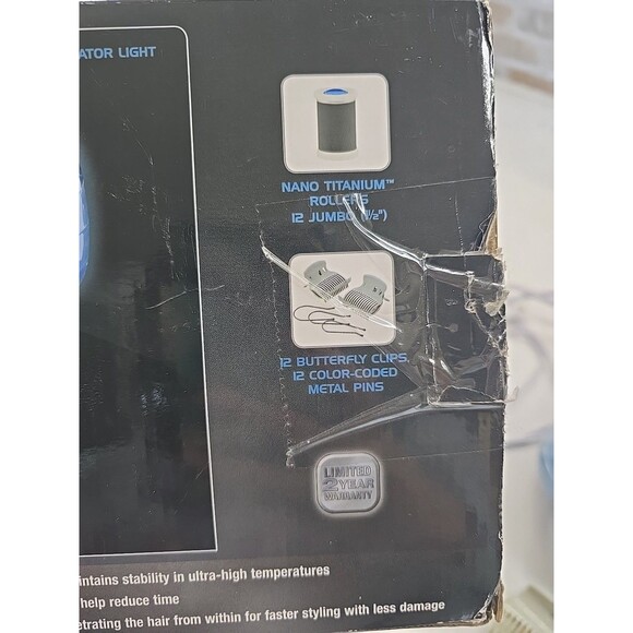 BaByliss PRO Nano Titanium Jumbo Rollers Curlers Hairsetter - Picture 8 of 10